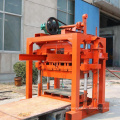 QTJ4-40 Manual 4 Inches Hollow Cement Block Making Machine & Qt440 Small Brick Making Machine